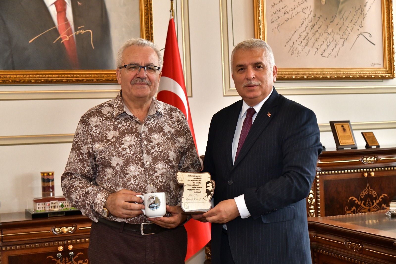 Vali Aziz Yıldırım’a Veda Ziyaretleri Devam Ediyor