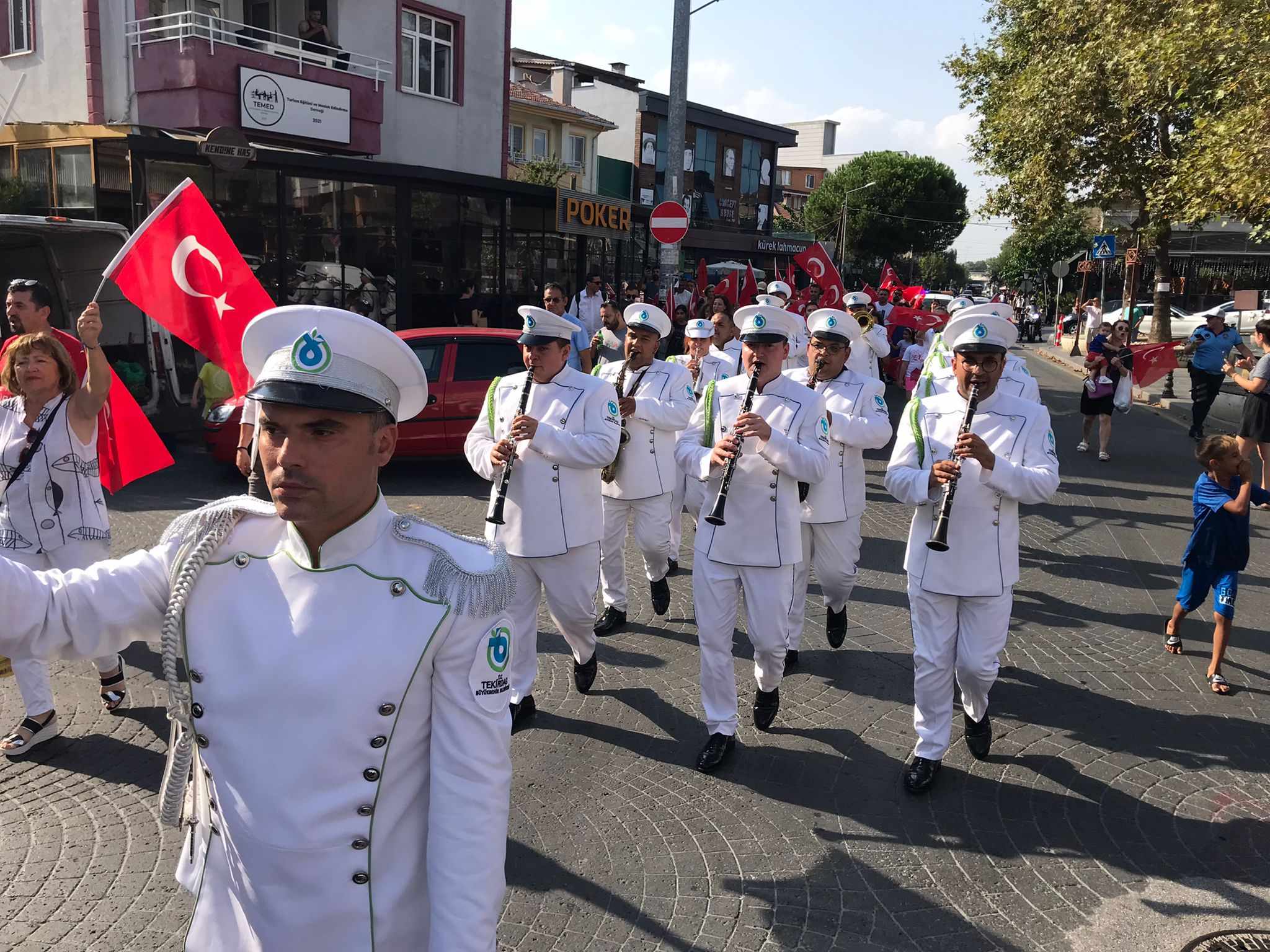 TEKİRDAĞ BÜYÜKŞEHİR BELEDİYE BANDOSU İLE 30 AĞUSTOS ZAFER BAYRAMI COŞKUSU