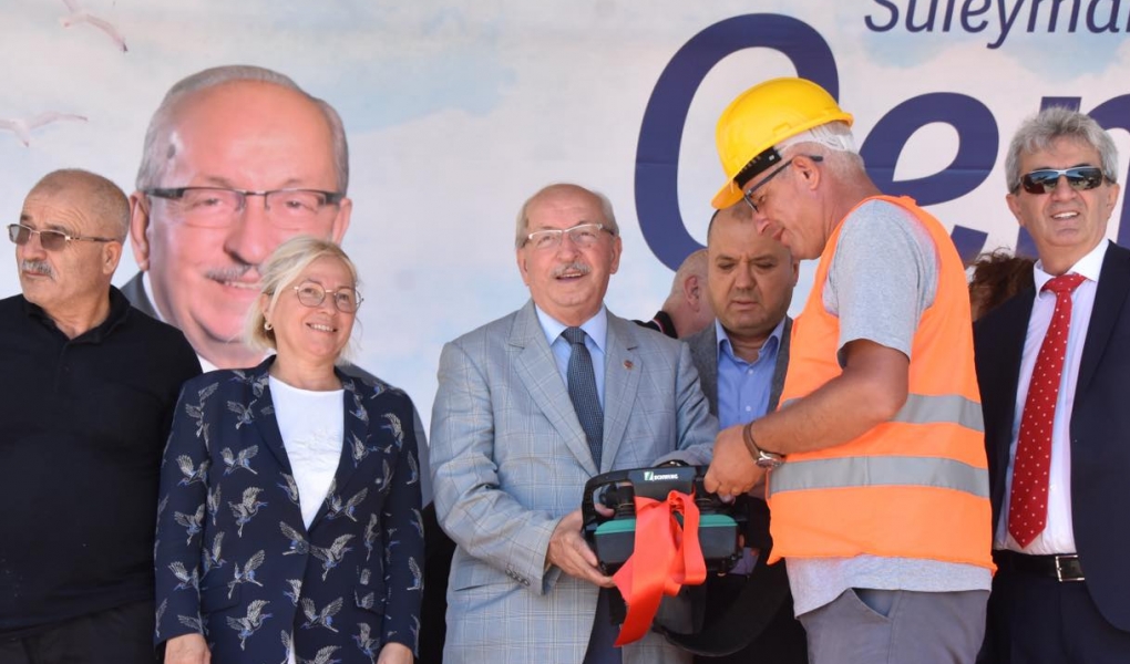SÜLEYMANPAŞA CEMEVİ’NİN TEMELİ TÖRENLE ATILDI
