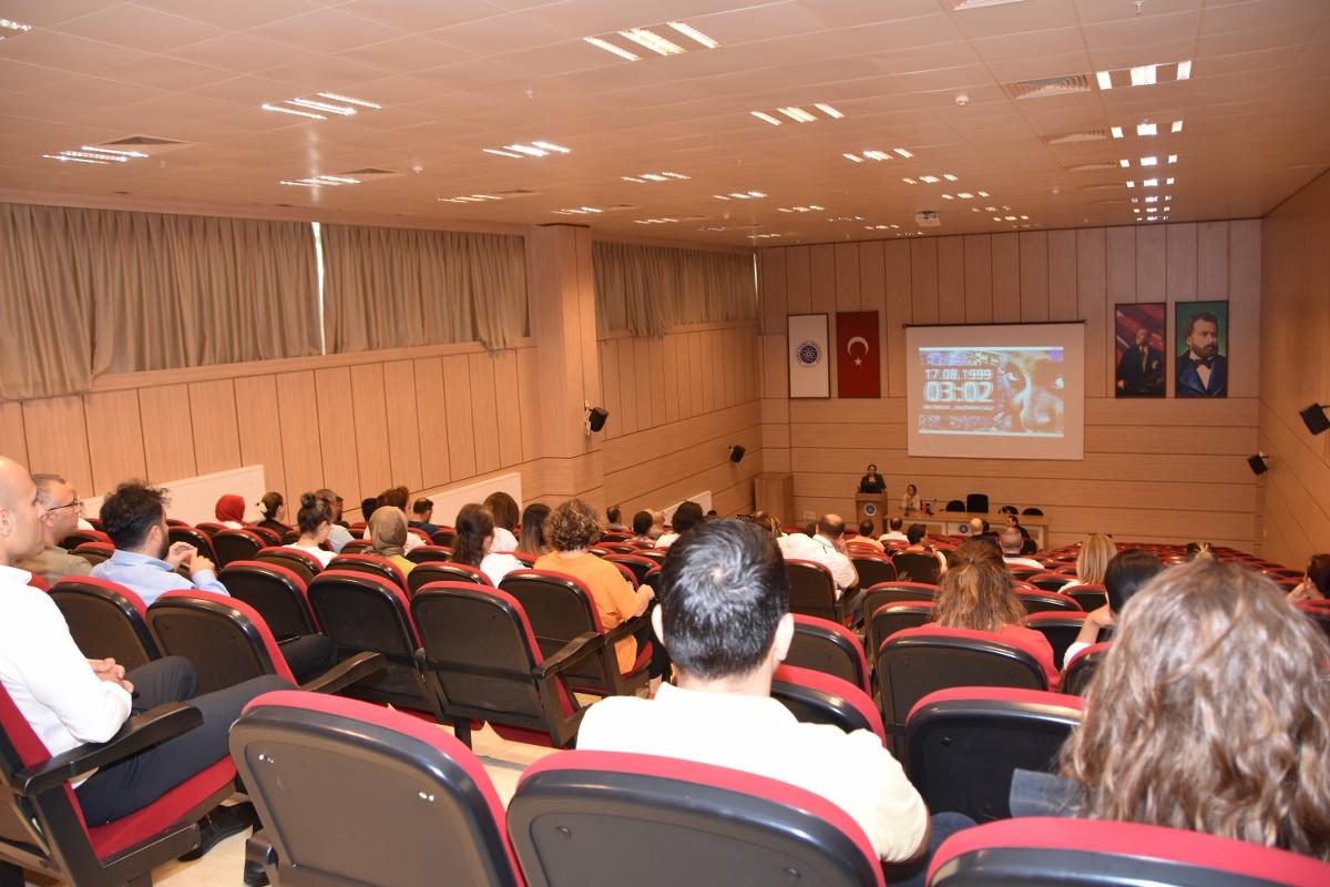 Tekirdağ NKÜ’de Depreme Hazırlık-Farkındalık ve İlk Yardım Eğitimlerinin Güz Dönemi İlk Eğitimi Gerçekleşti
