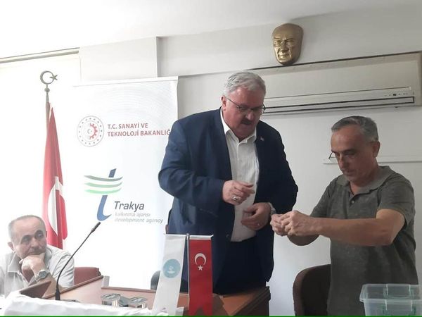 Tevfik Keskin: kura çekimlerini gerçekleştirdik.