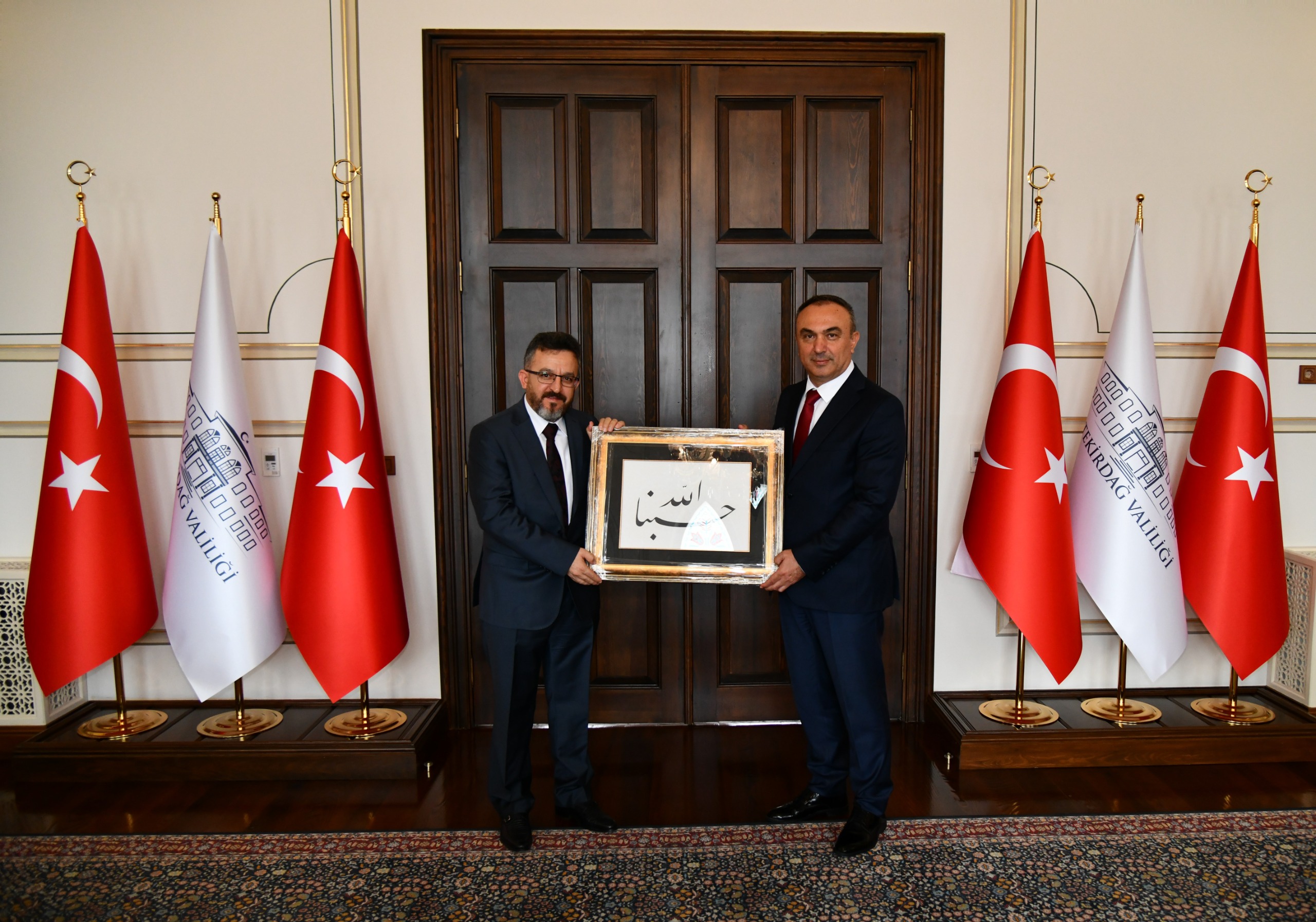 TREDAŞ Genel Müdürü Reşit Bilgili’den Tekirdağ Valisi Recep Soytürk’e hayırlı olsun ziyareti