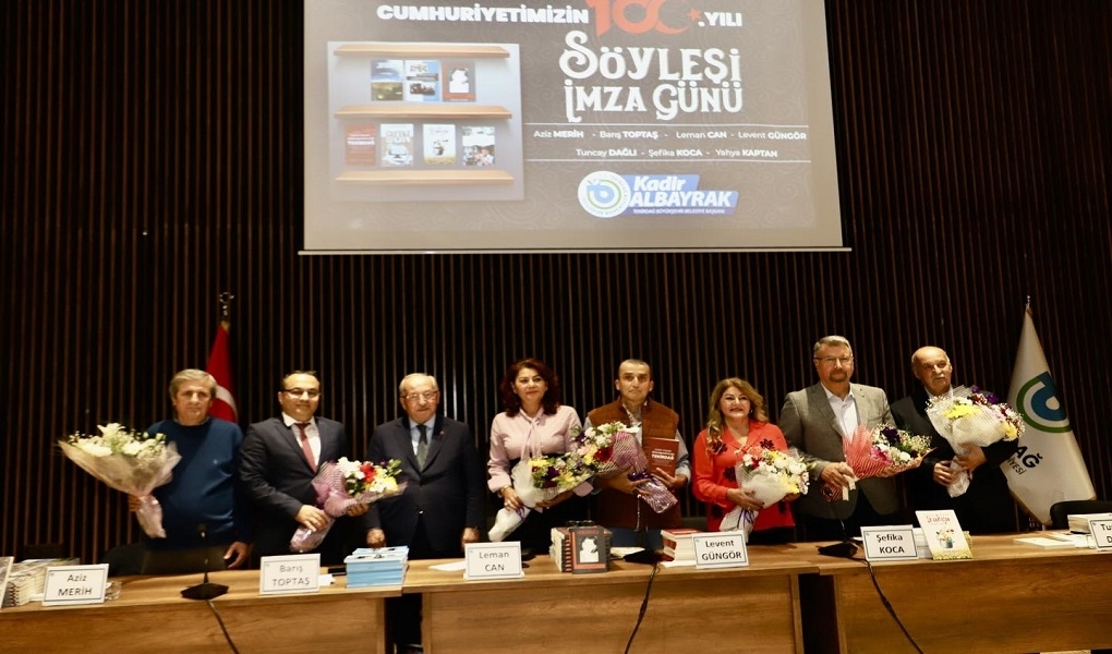CUMHURİYET’İN 100. YILI YAZARLAR BULUŞMASI SÖYLEŞİ VE İMZA GÜNÜ ETKİNLİĞİ