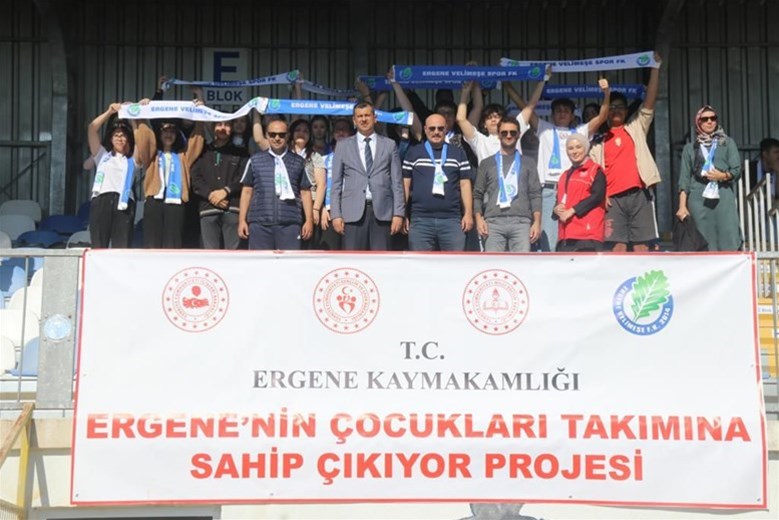 ‘’ERGENE’NİN ÇOCUKLARI TAKIMINA SAHİP ÇIKIYOR’’ PROJESİ BAŞLADI.