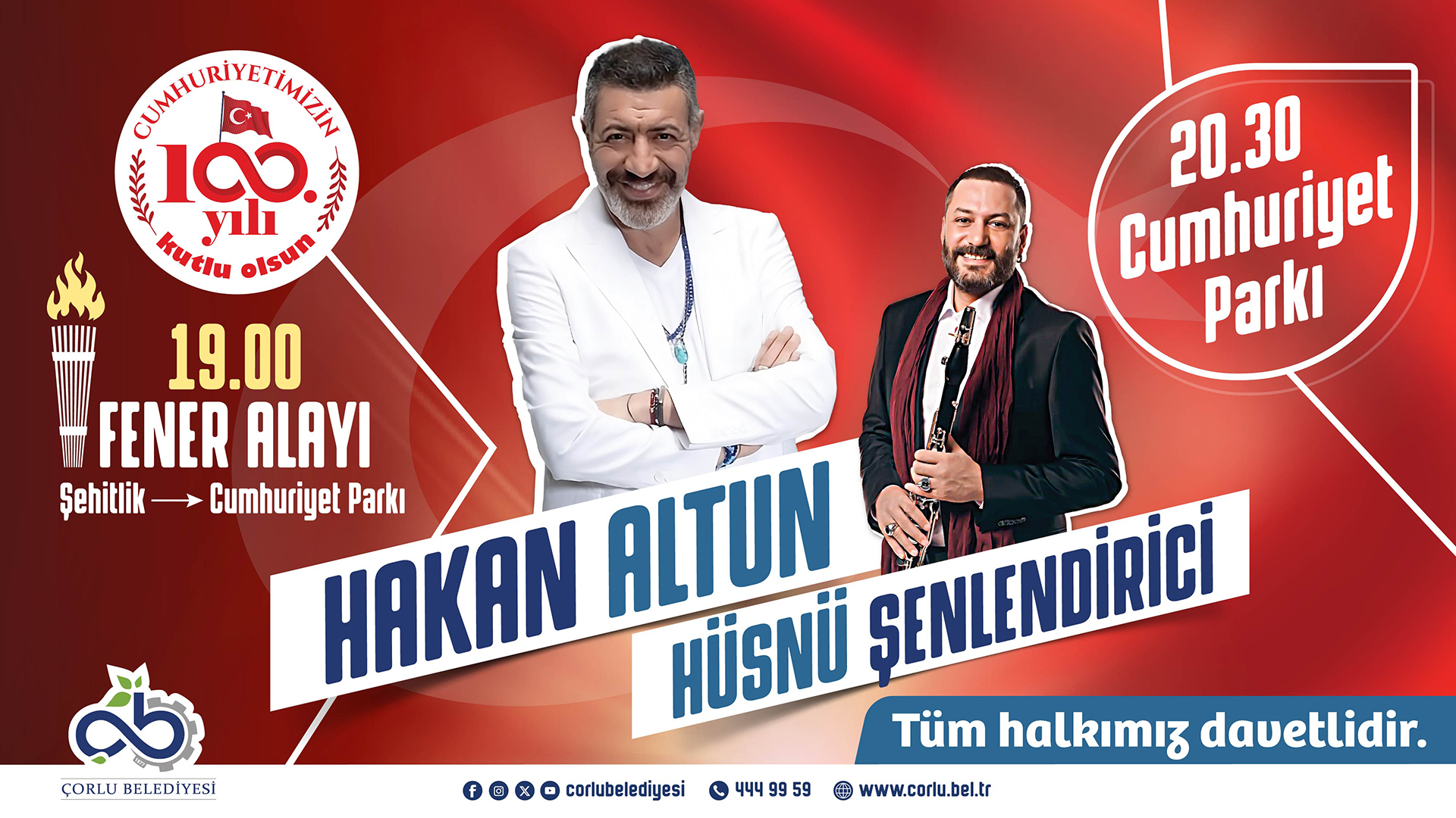 Cumhuriyetimizin 100. Yılını Coşkuyla Kutlayacağız