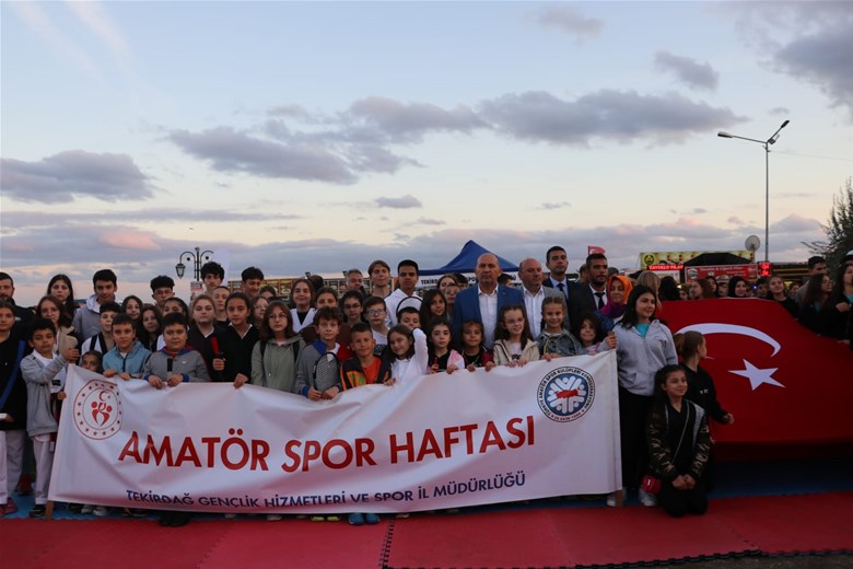 AMATÖR SPOR HAFTASI’’ KARDEŞÇE MÜCADELENİN VE AMATÖR SPOR RUHUNUN ÖNEMİ VURGULANARAK KUTLANDI !