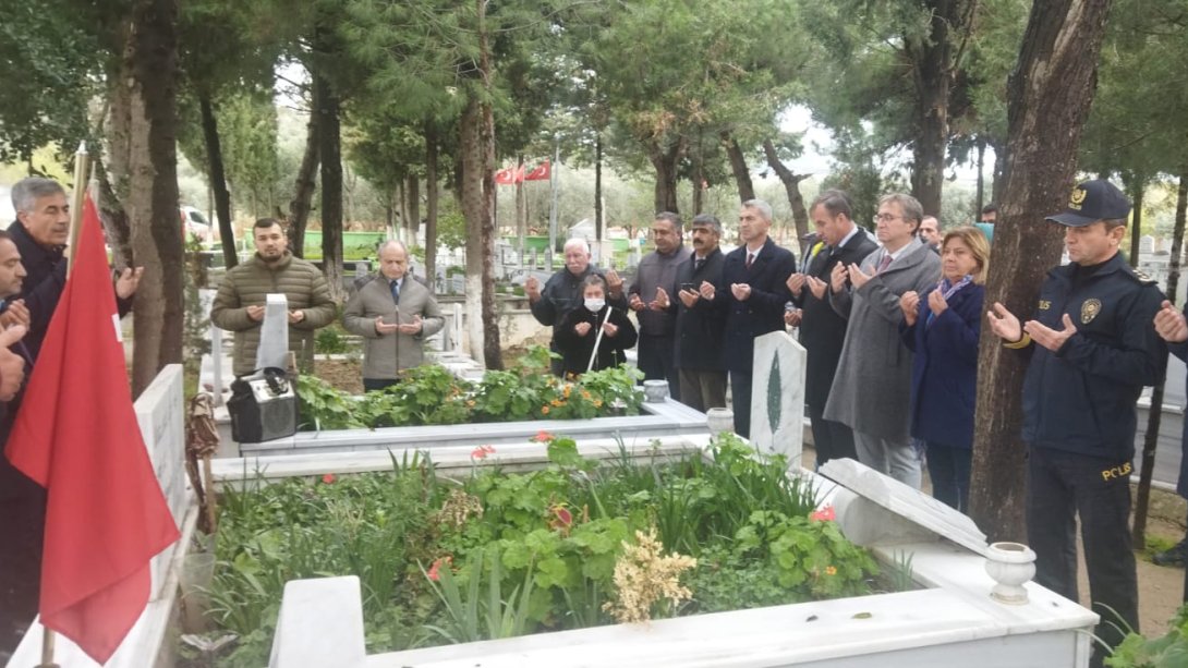 Şehit Öğretmen Neşe Alten Şarköy’deki Kabri Başında Anıldı