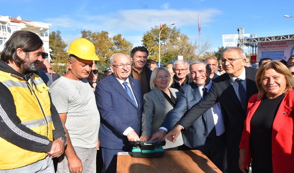 BÜYÜKŞEHİR’DEN ŞARKÖY’E DEV ALTYAPI PROJESİ
