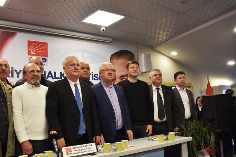 ERDOĞAN KAPLAN BÜYÜKŞEHİR BELEDİYE BAŞKANLIĞI A.ADAYLIĞINI AÇIKLADI