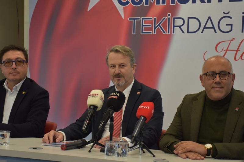 CHP’Lİ BOŞNAK TEKİRDAĞ BÜYÜKSEHİR BELEDİYE BAŞKAN ADAY ADAYI AÇIKLADI