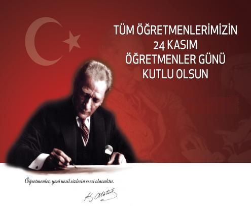 ÖĞRETMENLER GÜNÜ, BAŞÖĞRETMEN ATATÜRK VE TEKİRDAĞ
