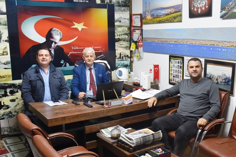 VOLKAN NALLARDAN GAZETEMİZE ZİYARET