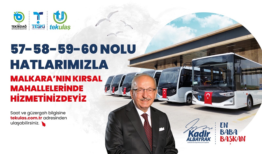 MALKARA’NIN KIRSAL MAHALLELERİNDE TOPLU ULAŞIM HİZMETİ BAŞLIYOR