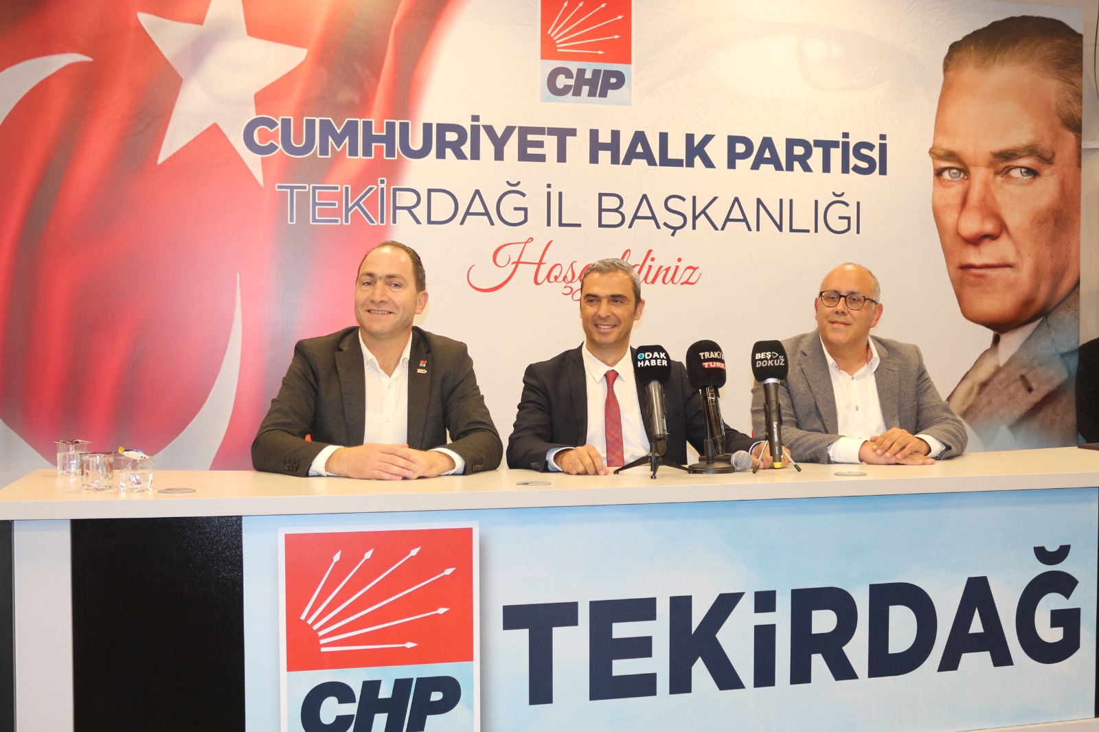 MURAT UYSAL SÜLEYMANPAŞA’YI YENİDEN CHP BAYRAKLARIYLA DONATMAK İÇİN BAŞKAN ADAYLIĞINI AÇIKLADI