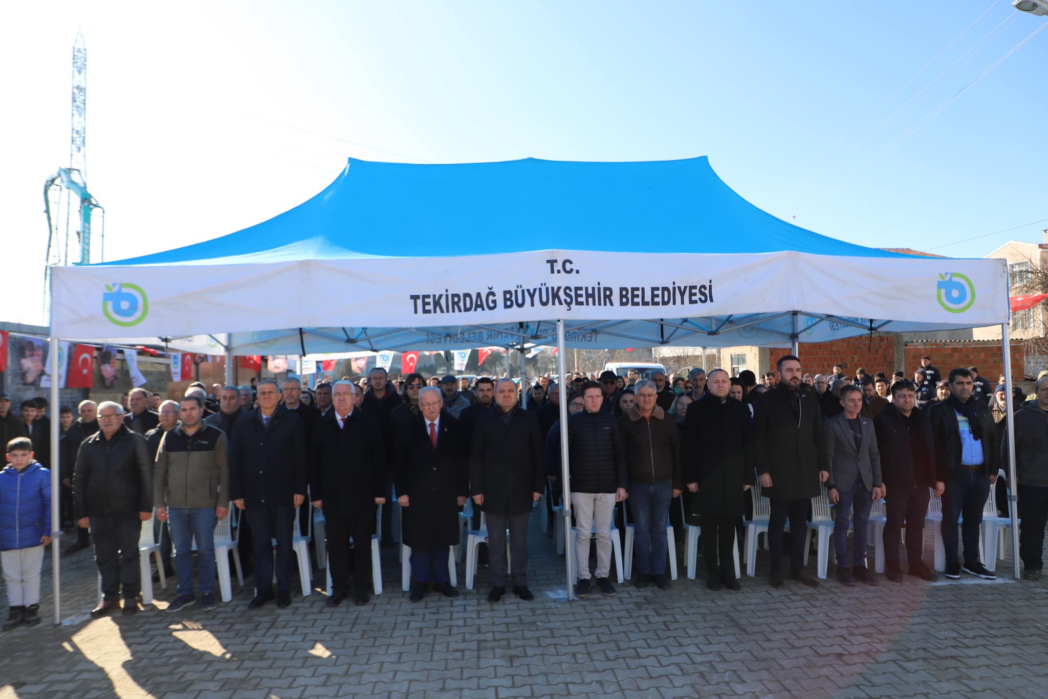 TEKİRDAĞ BÜYÜKŞEHİR BELEDİYESİ ERGENE SPOR KOMPLEKSİ’NİN TEMELİ ATILDI