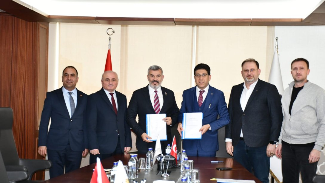 Çerkezköy Ticaret ve Sanayi Odası Arasında Mesleki ve Teknik Eğitim İş Birliği Protokolü İmzalandı