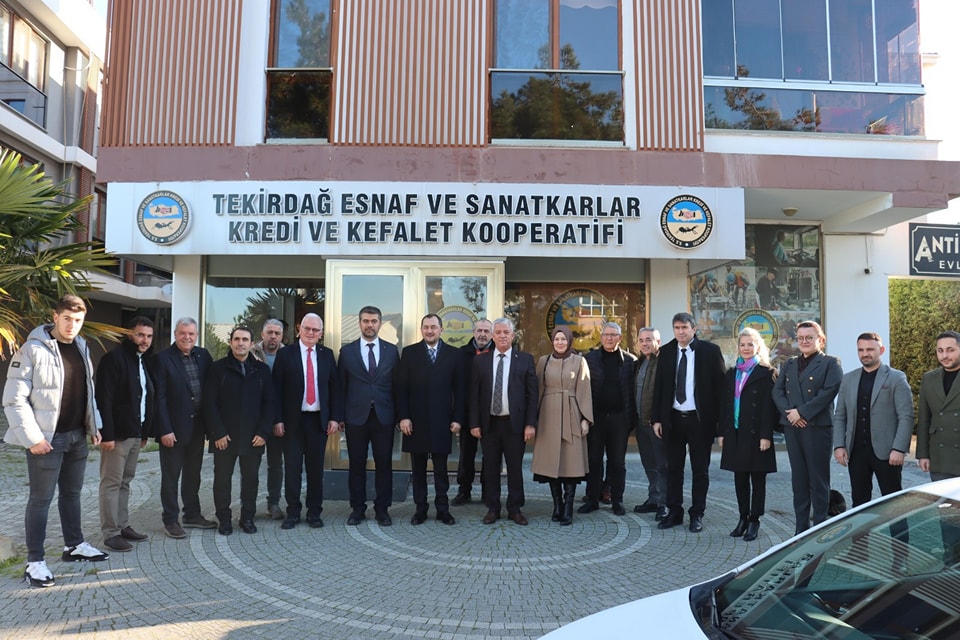 Tekirdağ Esnaf Odaları Ziyaret Programımızı gerçekleştirdi