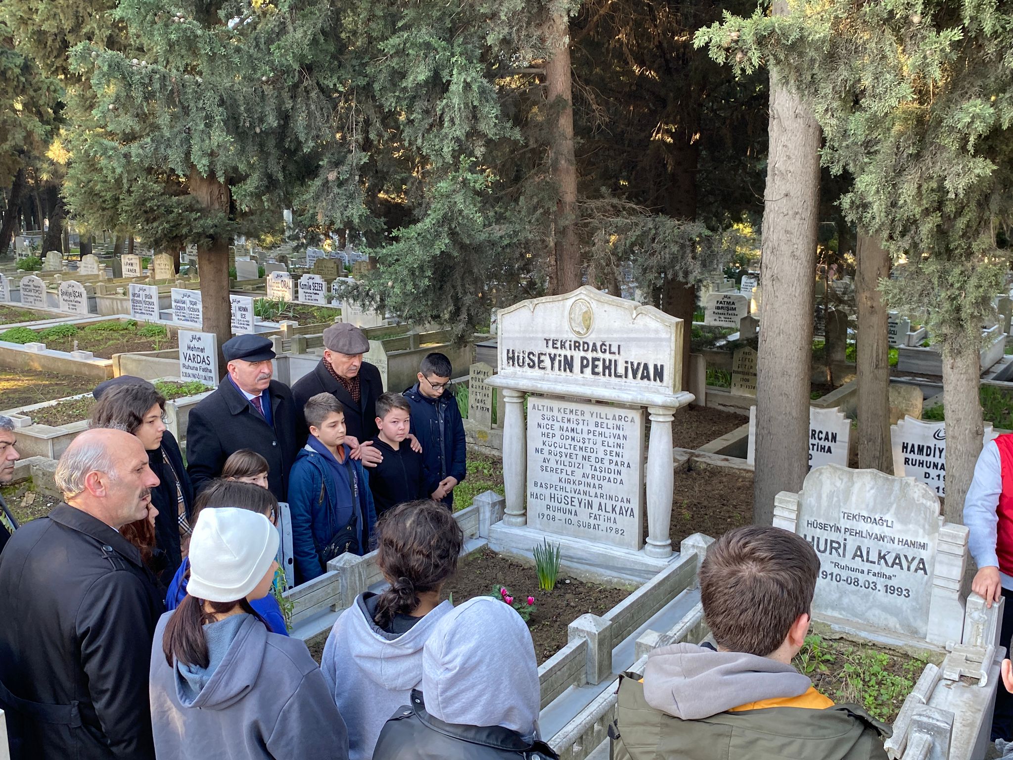 Tekirdağlı Hüseyin Pehlivan” anıldı