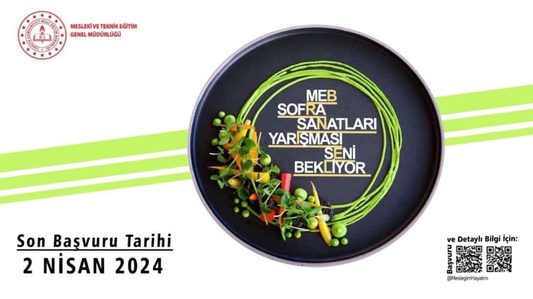 MEB Gastronomi Festivali ve Yemek Yarışmasına Başvurular Başladı