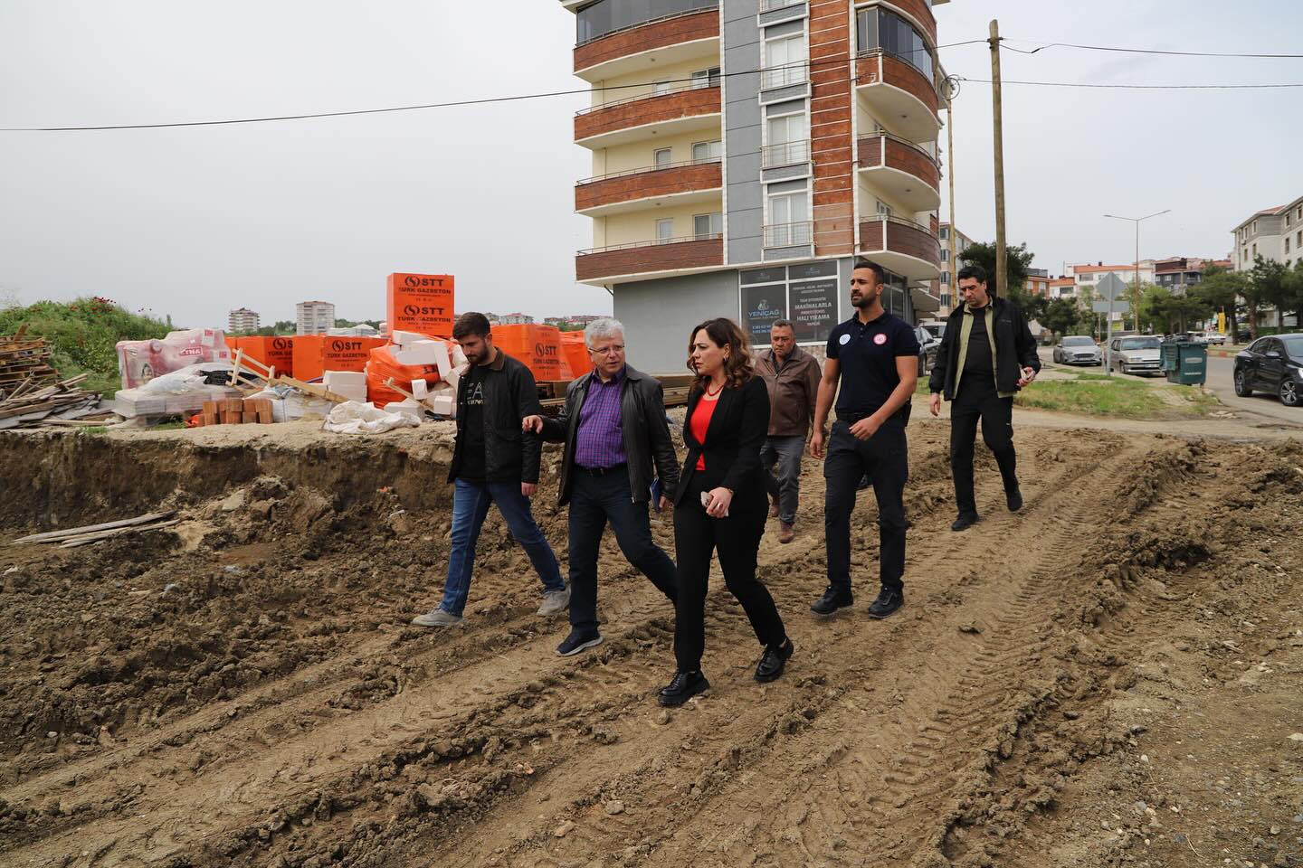 BAŞKAN YÜCEER MALKARA’DA İNCELEMELERDE BULUNDU