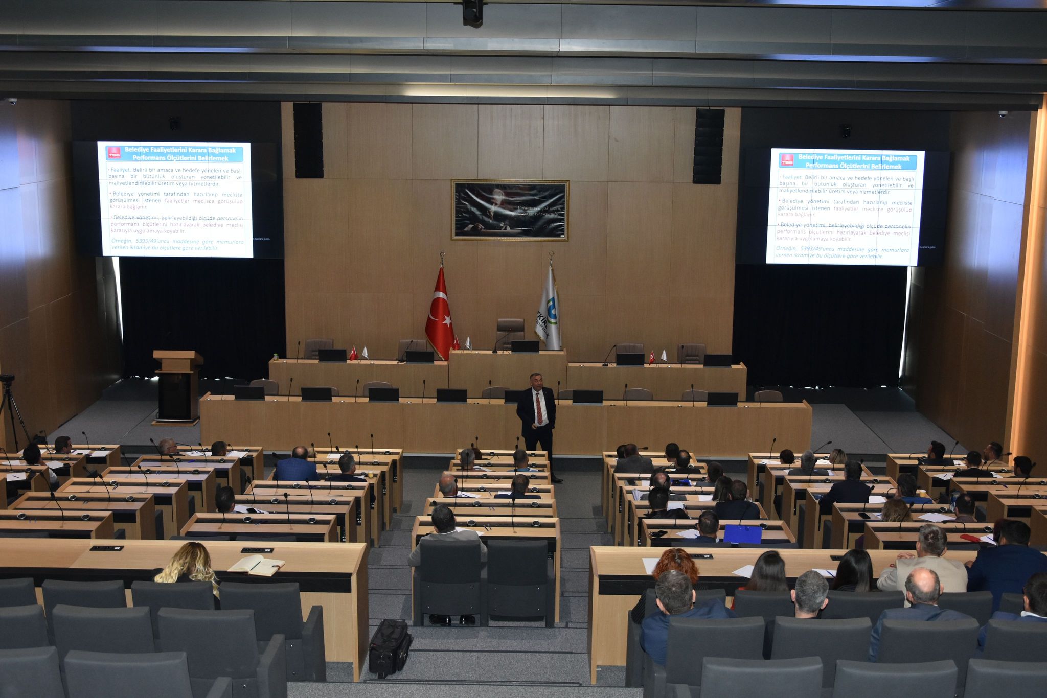 BÜYÜKŞEHİR’DEN MECLİS ÜYELERİNE YÖNELİK EĞİTİM