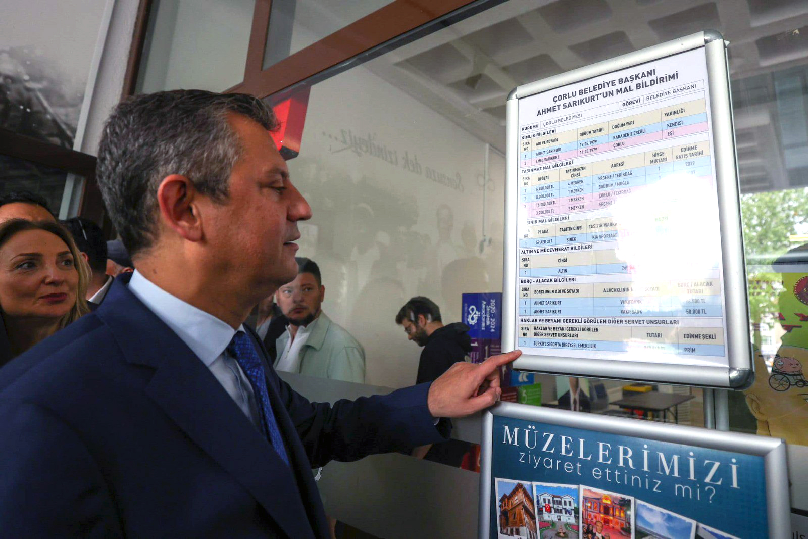 Başkan Sarıkurt Mal Varlığını Açıkladı