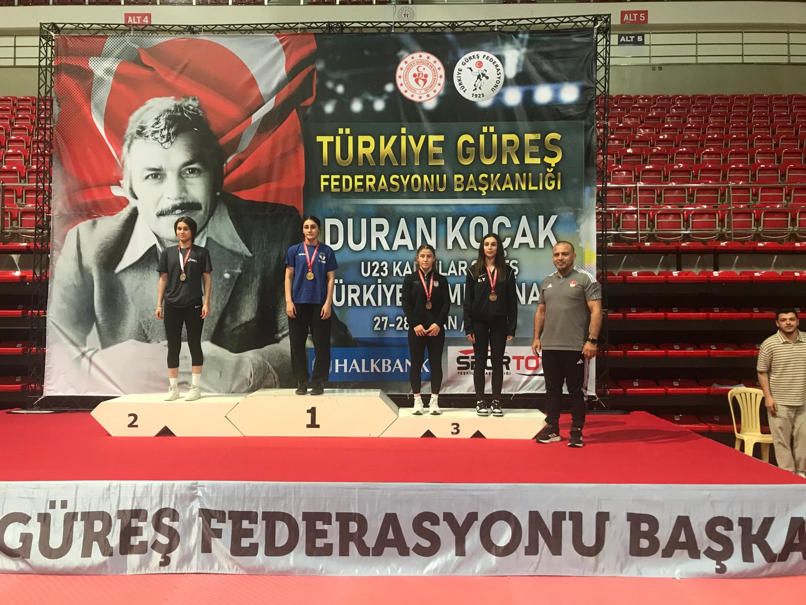 TEKİRDAĞLI GÜREŞÇİNİN TÜRKİYE BAŞARISI