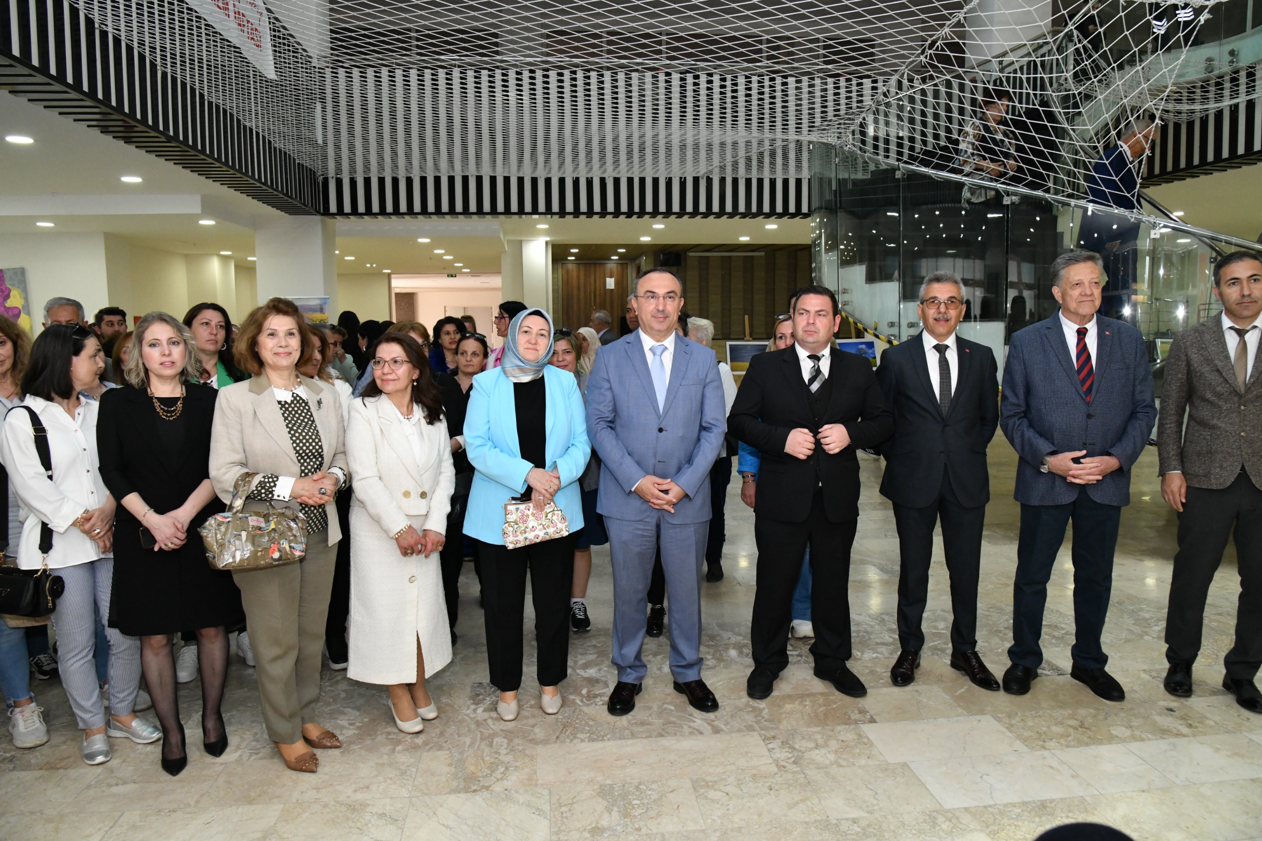 Resim sergisi açıldı
