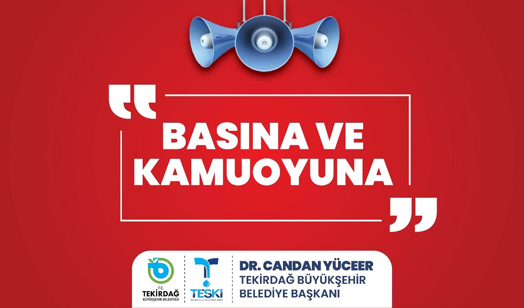 TESKİ DEN AÇIKLAMA