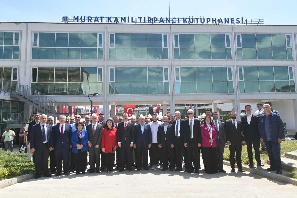 Tekirdağ NKÜ’de ‘Murat Kamil Tırpancı Kütüphanesi’ Törenle Açıldı