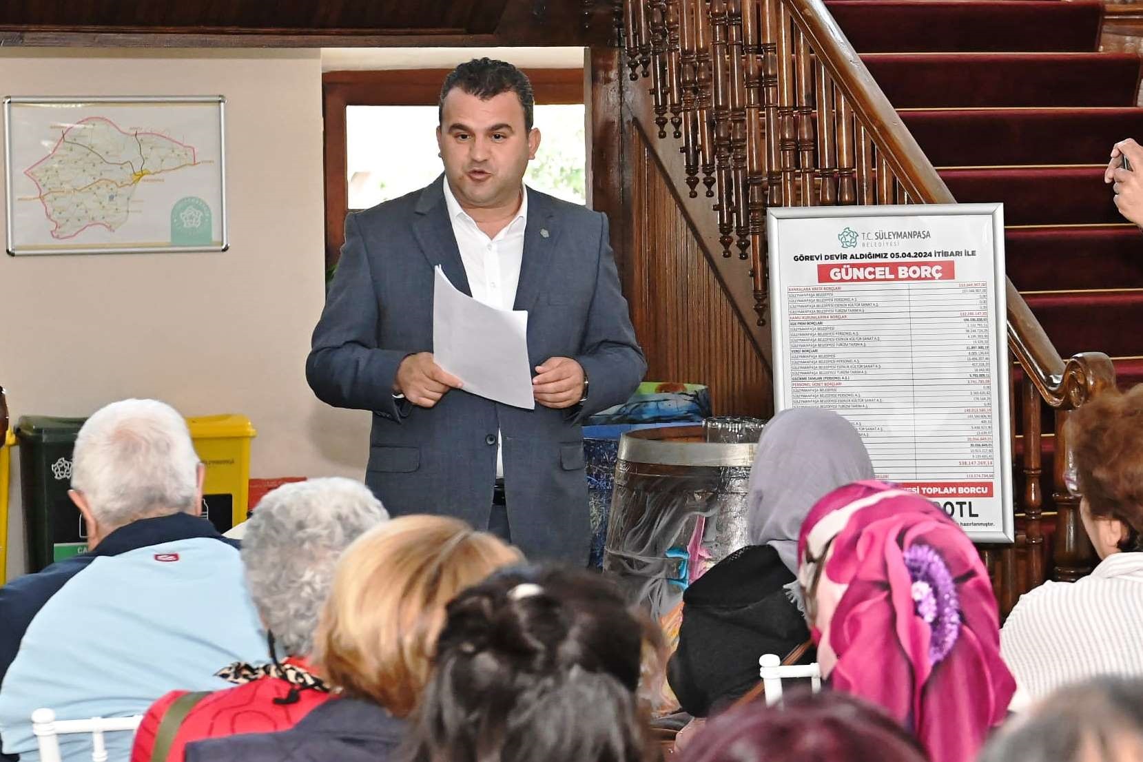 VOLKAN NALLAR: “VERDİĞİM EN BÜYÜK SÖZLERDEN BİRİ SÜLEYMANPAŞA BELEDİYESİ’Nİ BİRLİKTE YÖNETMEKTİ”