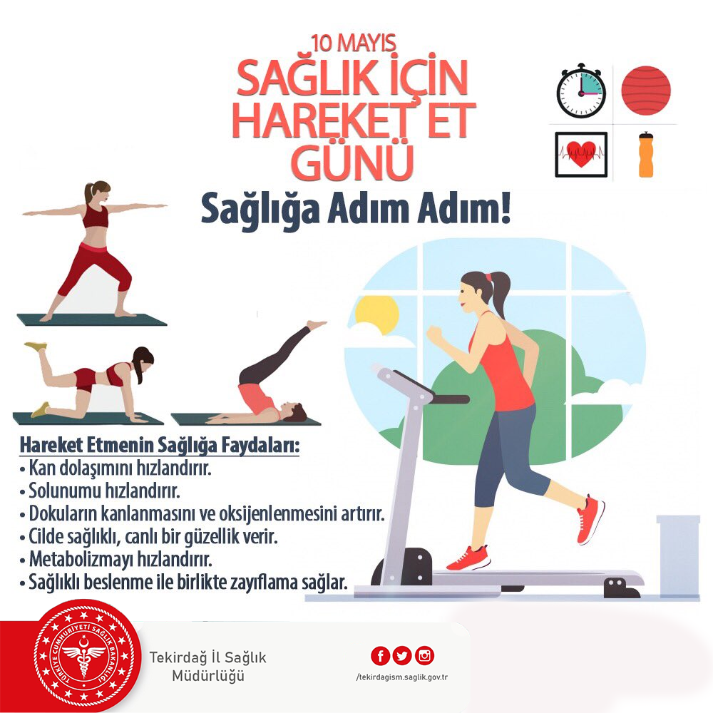 10 MAYIS DÜNYA SAĞLIK İÇİN HAREKET GÜNÜ