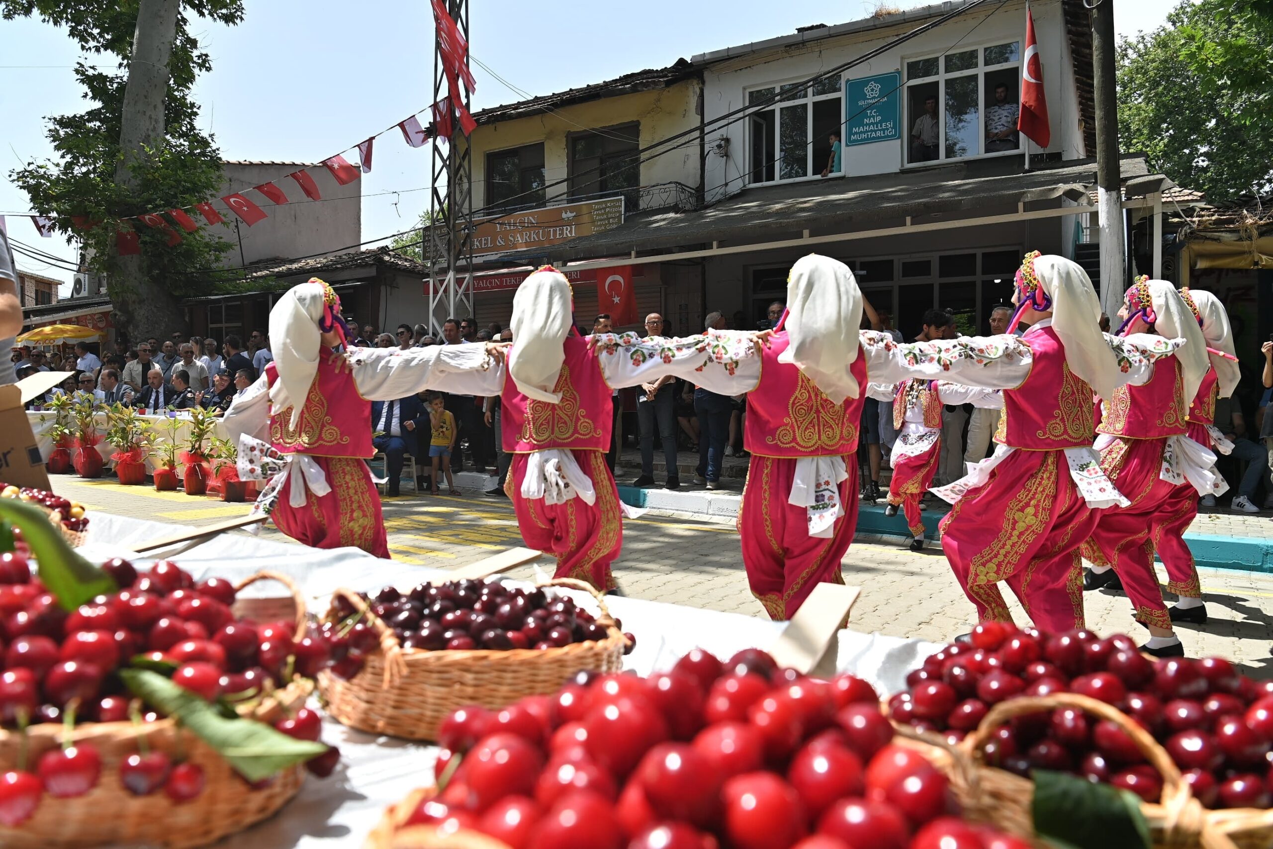 58. Uluslararası Tekirdağ Kiraz Festivali’ne Görkemli Açılış