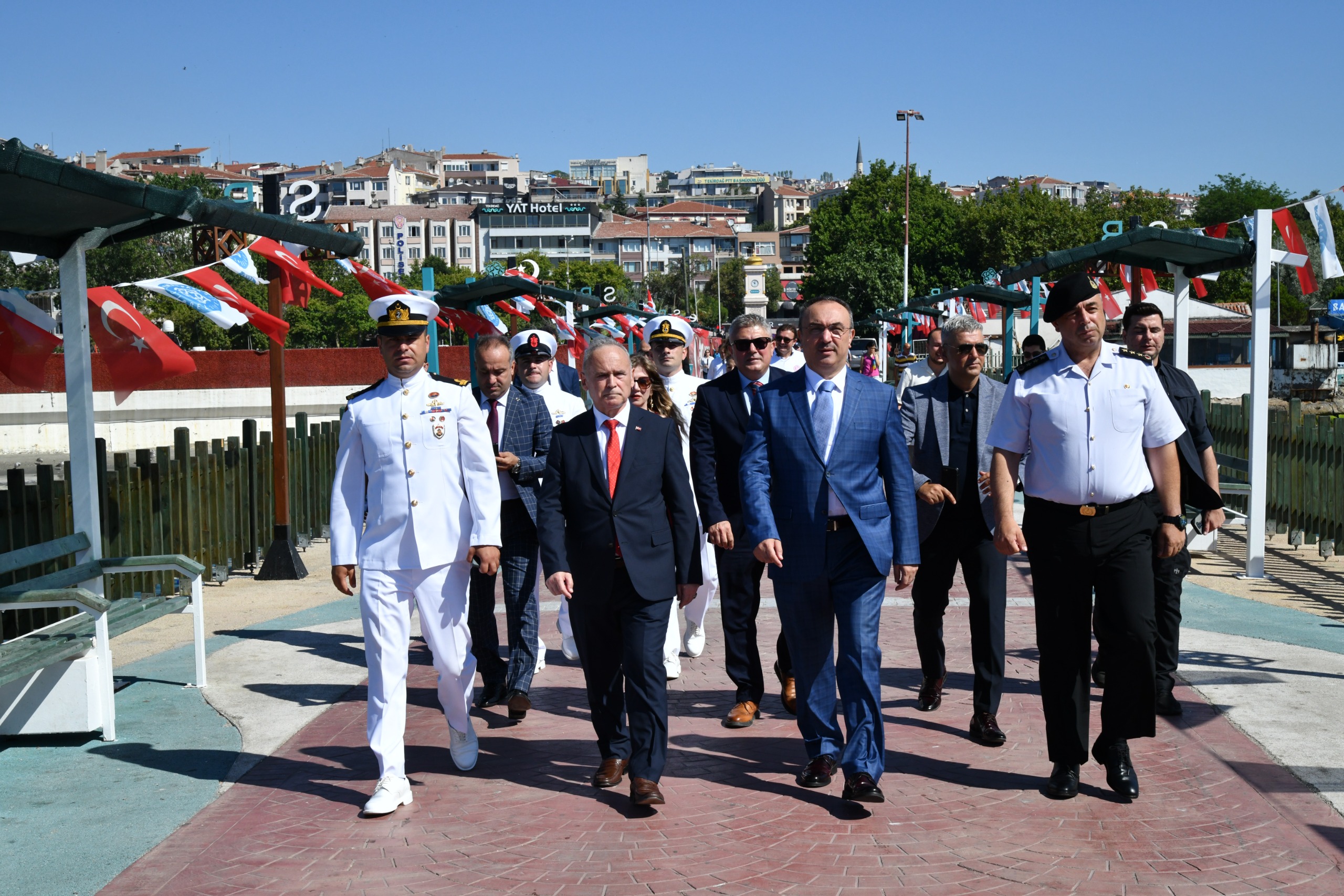 1 Temmuz Denizcilik ve Kabotaj Bayramı Münasebetiyle Tören Düzenlendi