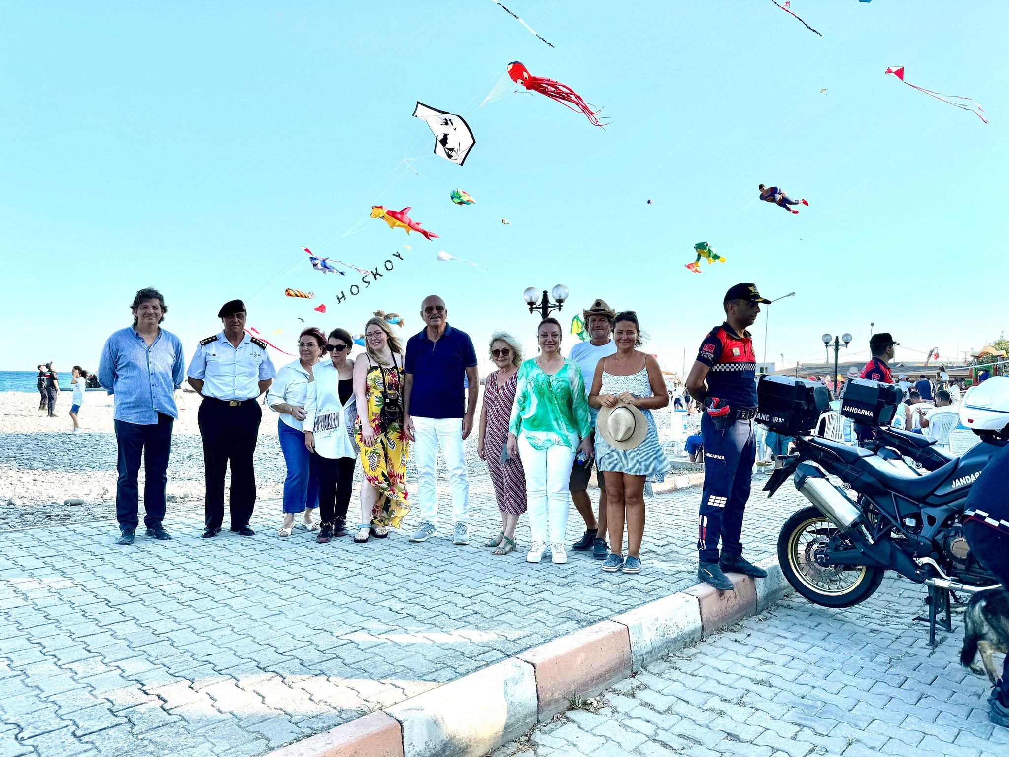 HOŞKÖY SEMALARINDA UÇURTMA COŞKUSU