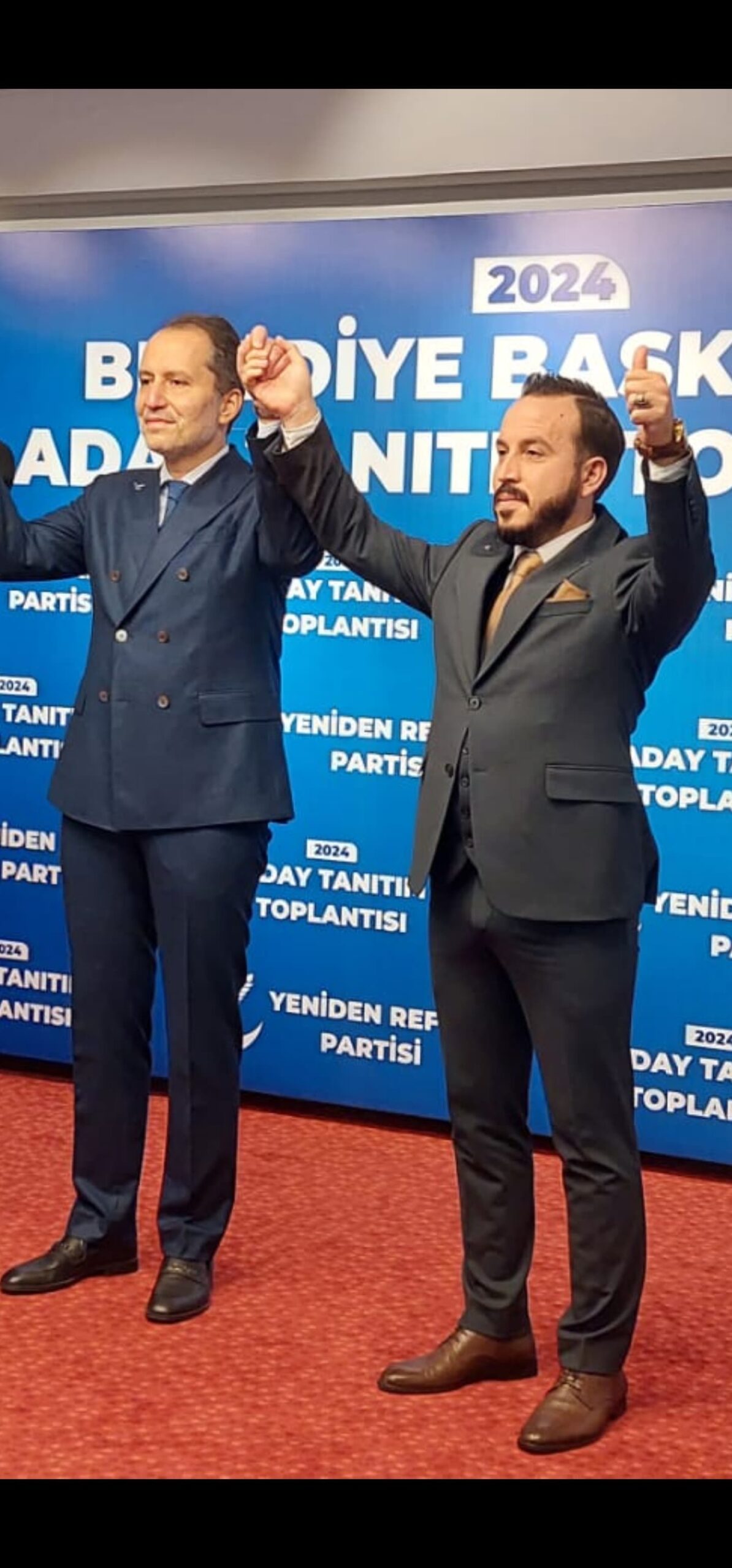 Ali Rıza ÖZEN, Yeniden Refah Partisi Tekirdağ İl Başkanlığına Adaylığını Açıkladı