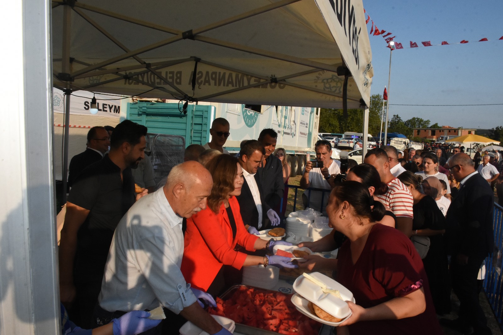 Ferhadanlı Karpuz Şenliği düzenlendi