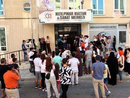 HALK AKADEMİSİ KURUM KABUL SINAVI YAPILDI