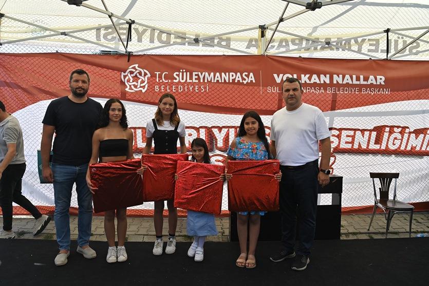 Süleymanpaşa Belediyesi Yaz Okulu Öğrencileri Yılsonu Şenliğinde Buluştu