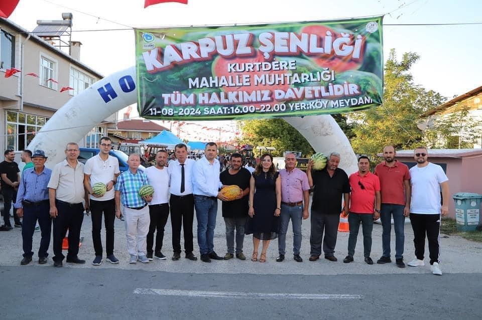 Kurtdere’de karpuz tadında şenlik