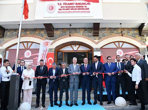 Ticaret Bakanı Bolat Marmaraereğlisi Gümrük Müdürlüğünün Açılışını Yaptı