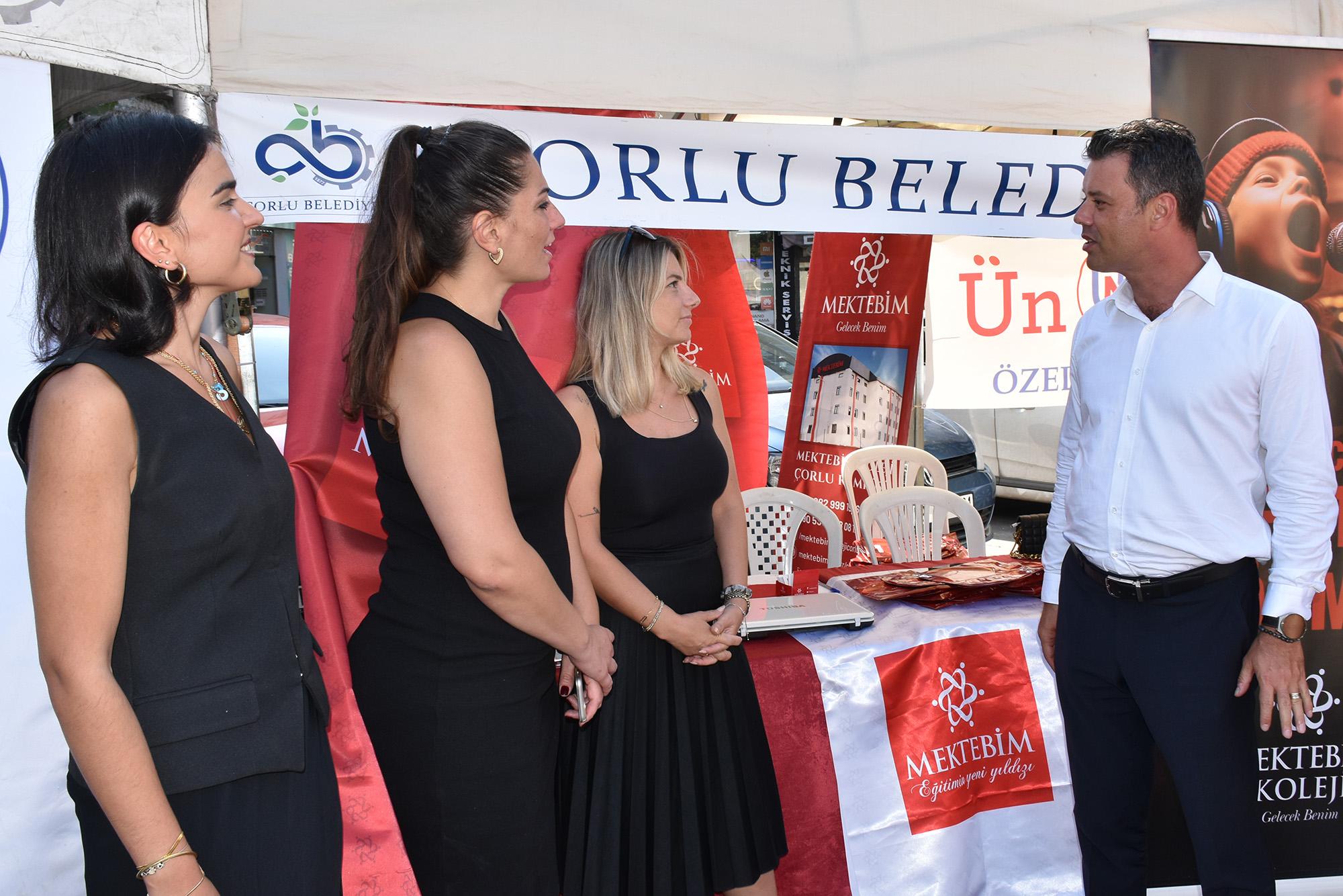 Çorlu Tercih ve Tanıtım Günlerine Yoğun İlgi