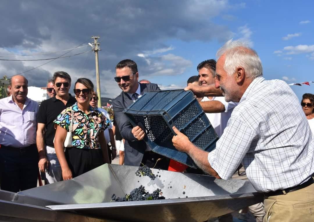 Şarköy Bağ Bozumu Şenliği Büyük İlgi Gördü