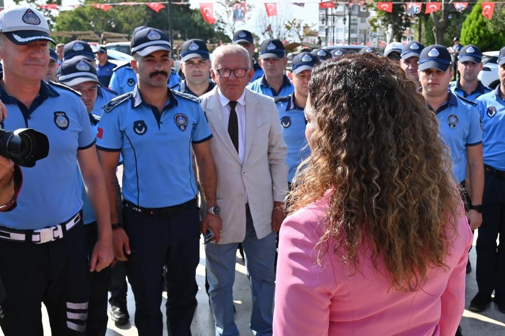Zabıta Teşkilatının kuruşunun 198’inci yılı ve 1-7 Eylül Zabıta haftası dolayısıyla çelenk sunma töreni düzenlendi.