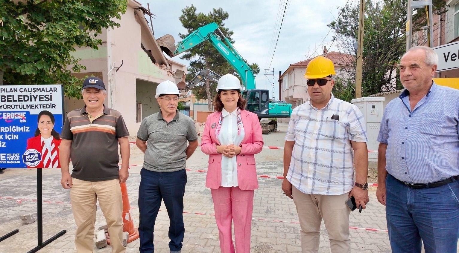 BAŞKAN MÜGE YILDIZ TOPAK MÜJDELEDİ: YULAFLI MAHALLESİNE YENİ BİR SOLUK