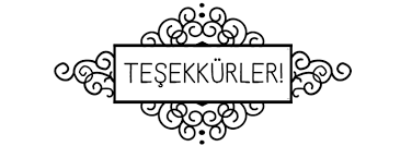 TEŞEKKÜR