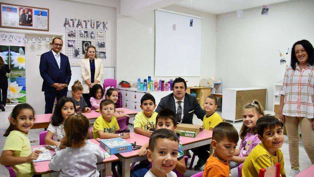 Dr. Abdülaziz Yeniyol Süleymanpaşa Şehit Öğretmen Neşe Alten Anaokulunu Ziyaret Etti