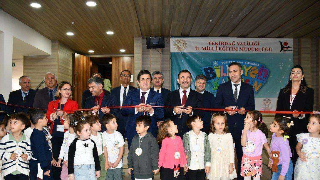 Bilmeyen Kalmasın 4 Projesi (TÜBİTAK 4007 Bilim Şenliği) Açılışı Vali Yardımcısı Sn. Mustafa Çek’in Katılımıyla Yapıldı