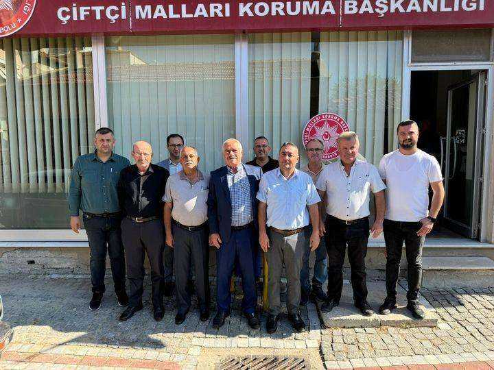 Hayrabolu Trakya Birlik başkanı ve yönetim kurulundan Hayrabolu Çiftçi Mallarına Ziyaret..