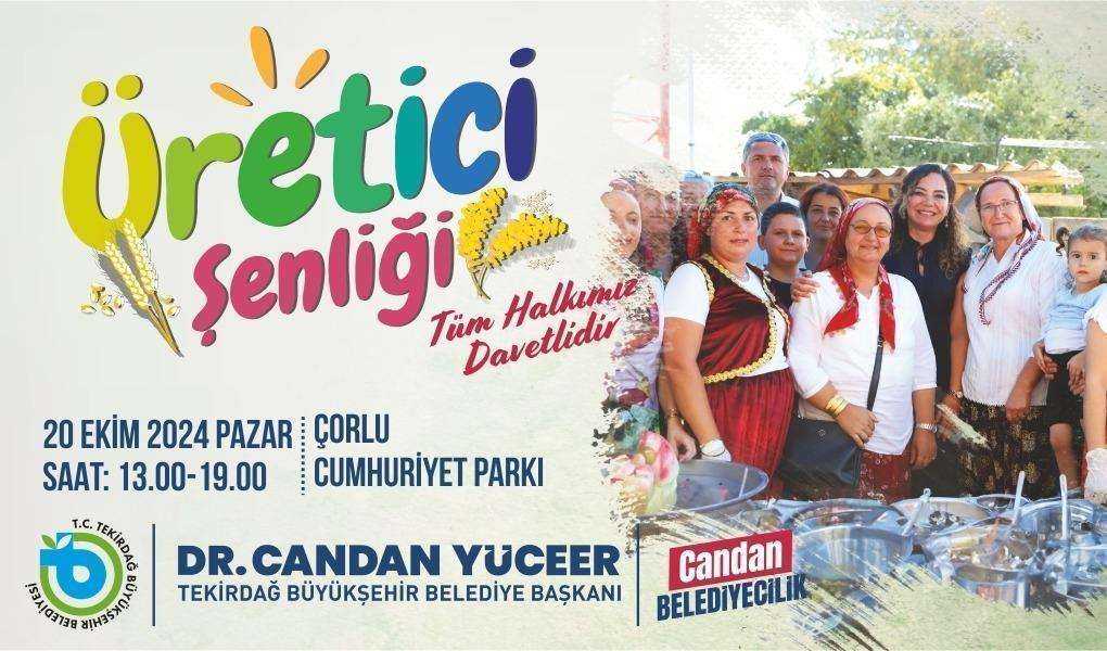 BÜYÜKŞEHİR’DEN FESTİVAL TADINDA ÜRETİCİ ŞENLİĞİ